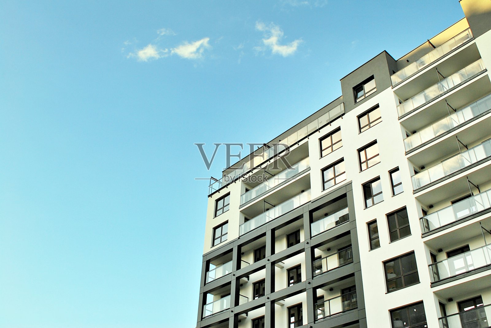 现代，豪华公寓大楼照片摄影图片