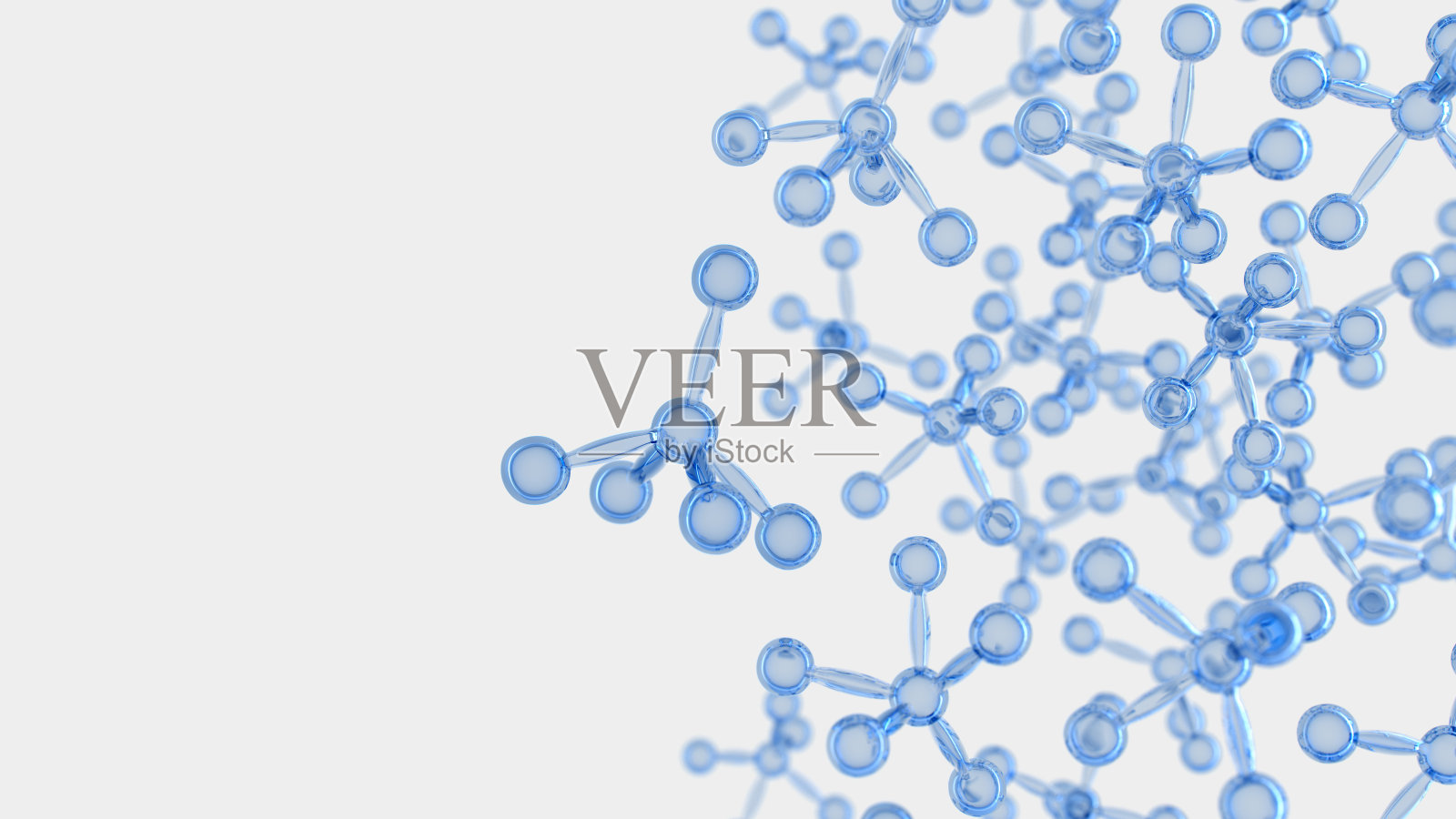 医学创新摘要分子结构照片摄影图片