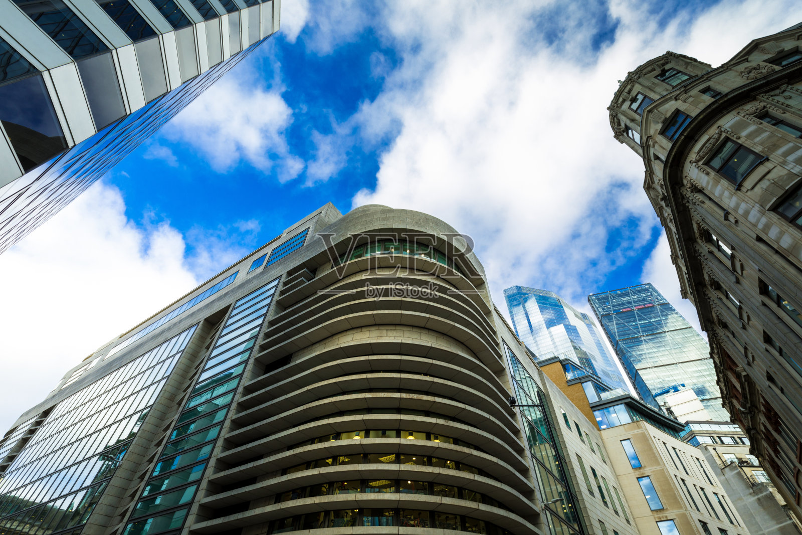 现代伦敦的城市照片摄影图片