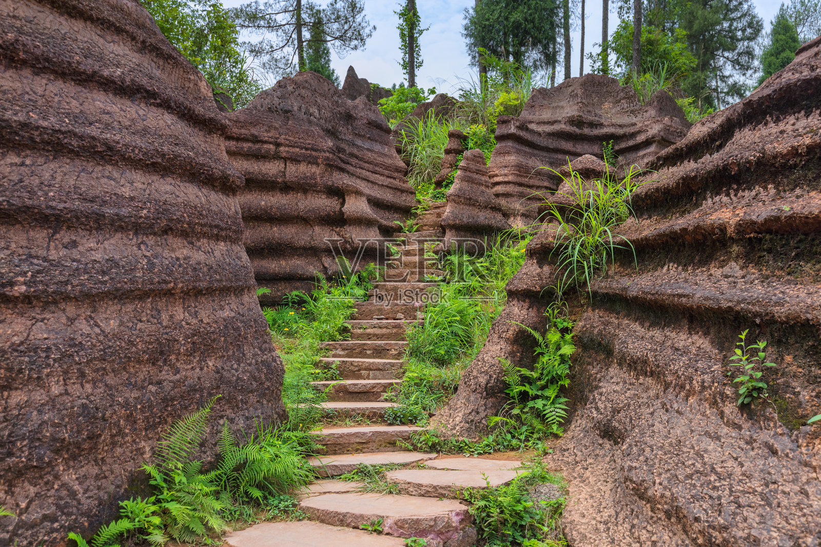 红石林公园——中国湖南照片摄影图片