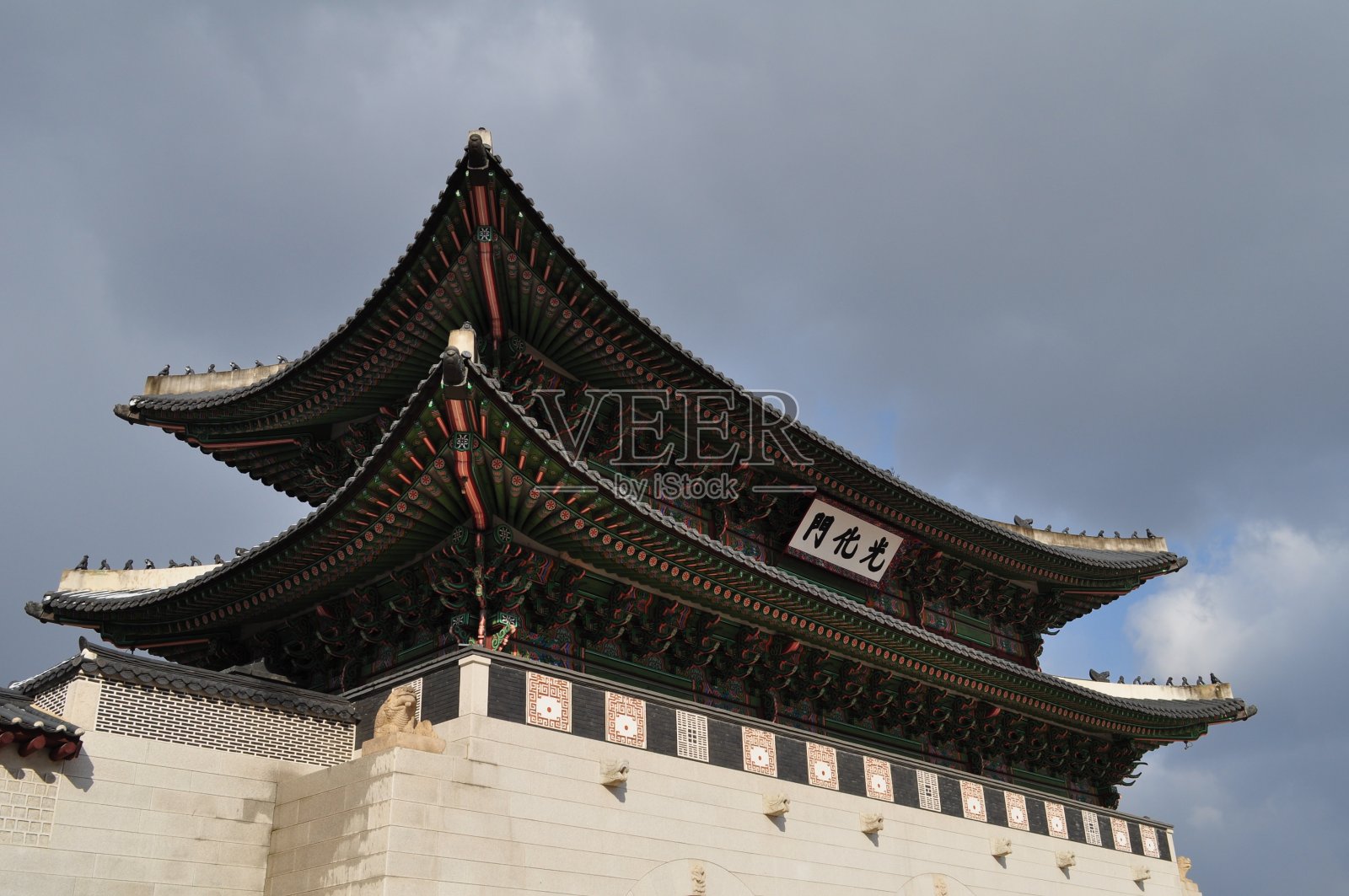 景福宫的光华门照片摄影图片