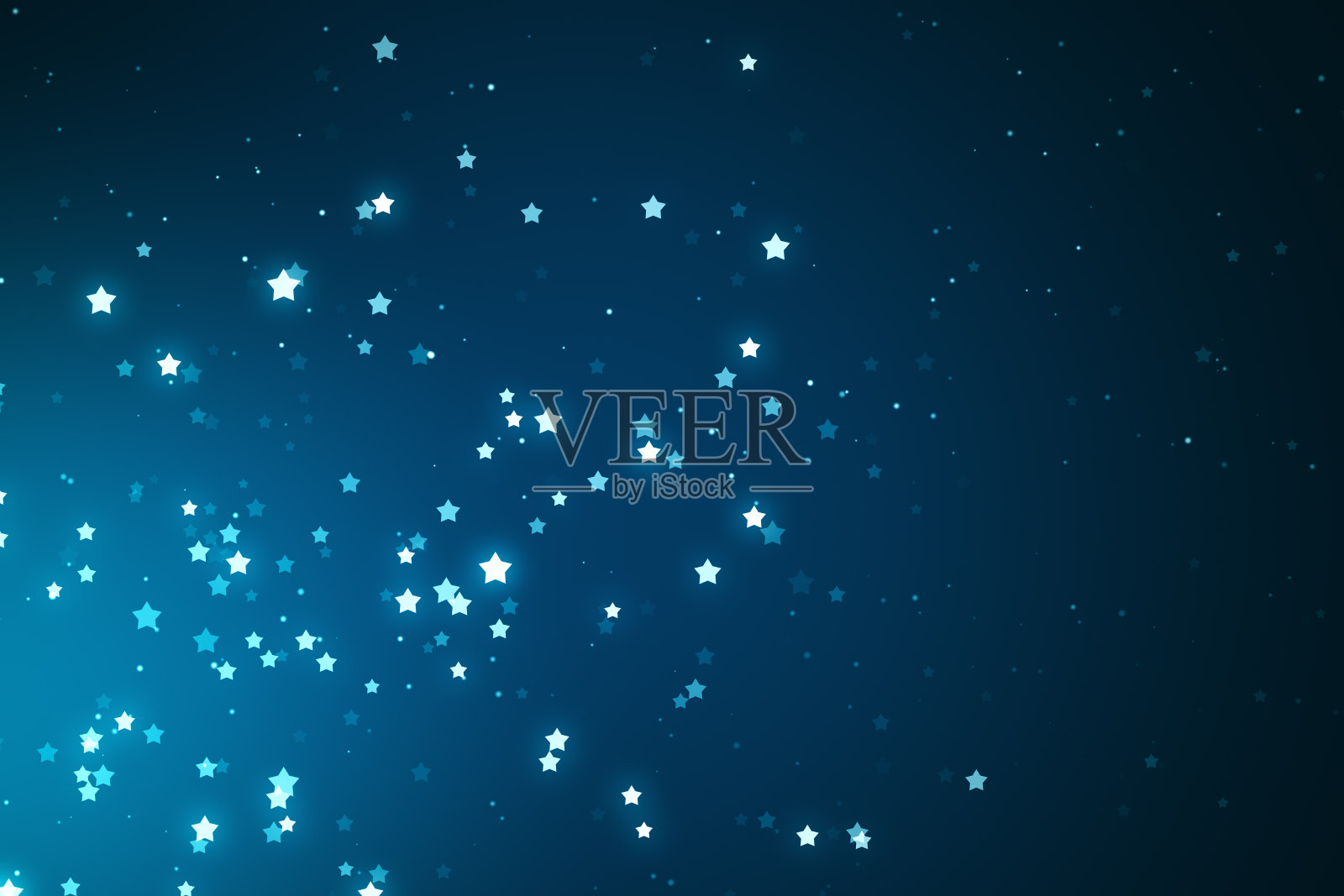 蓝色恒星背景照片摄影图片