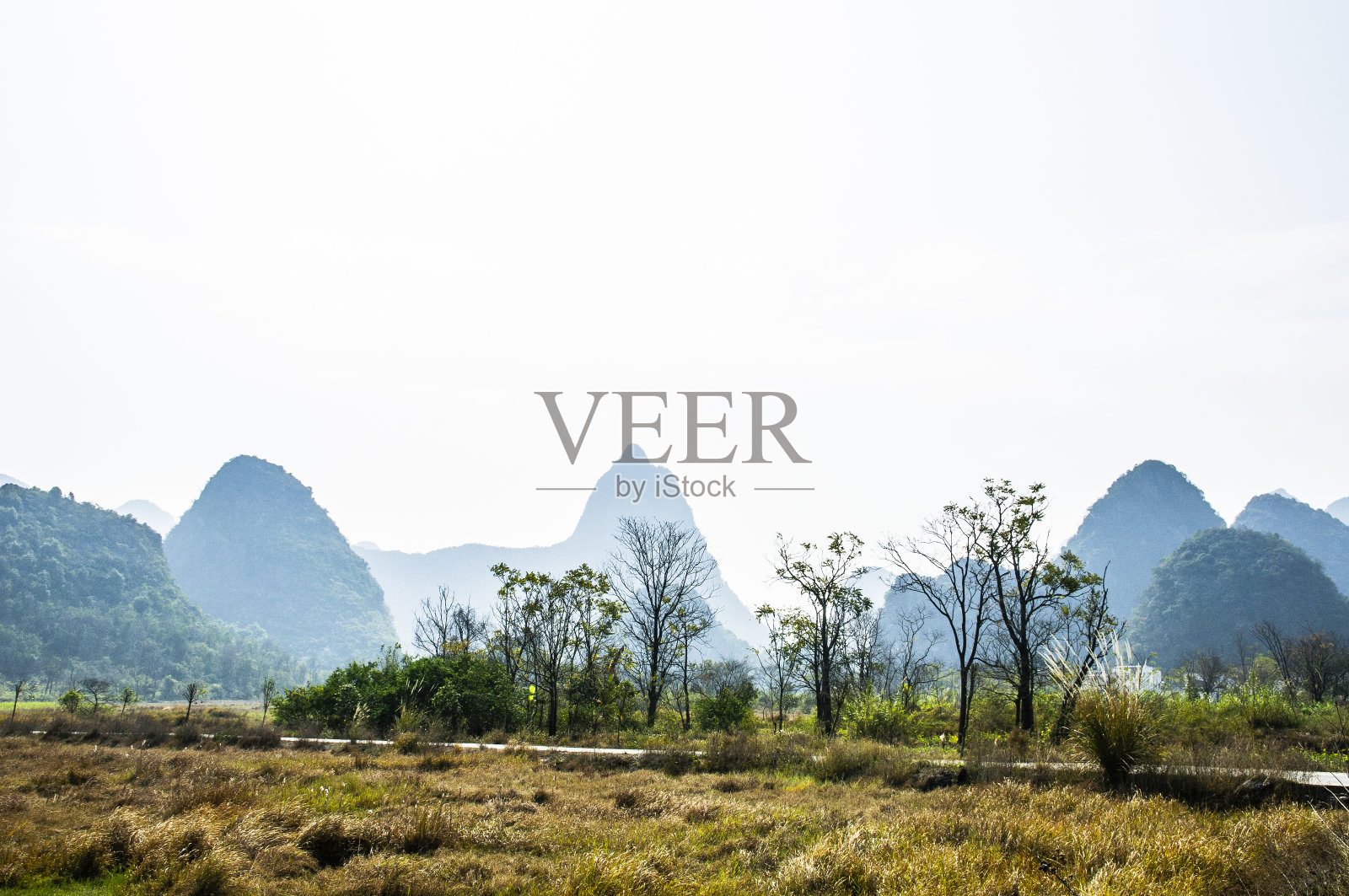 岩溶山区景观照片摄影图片