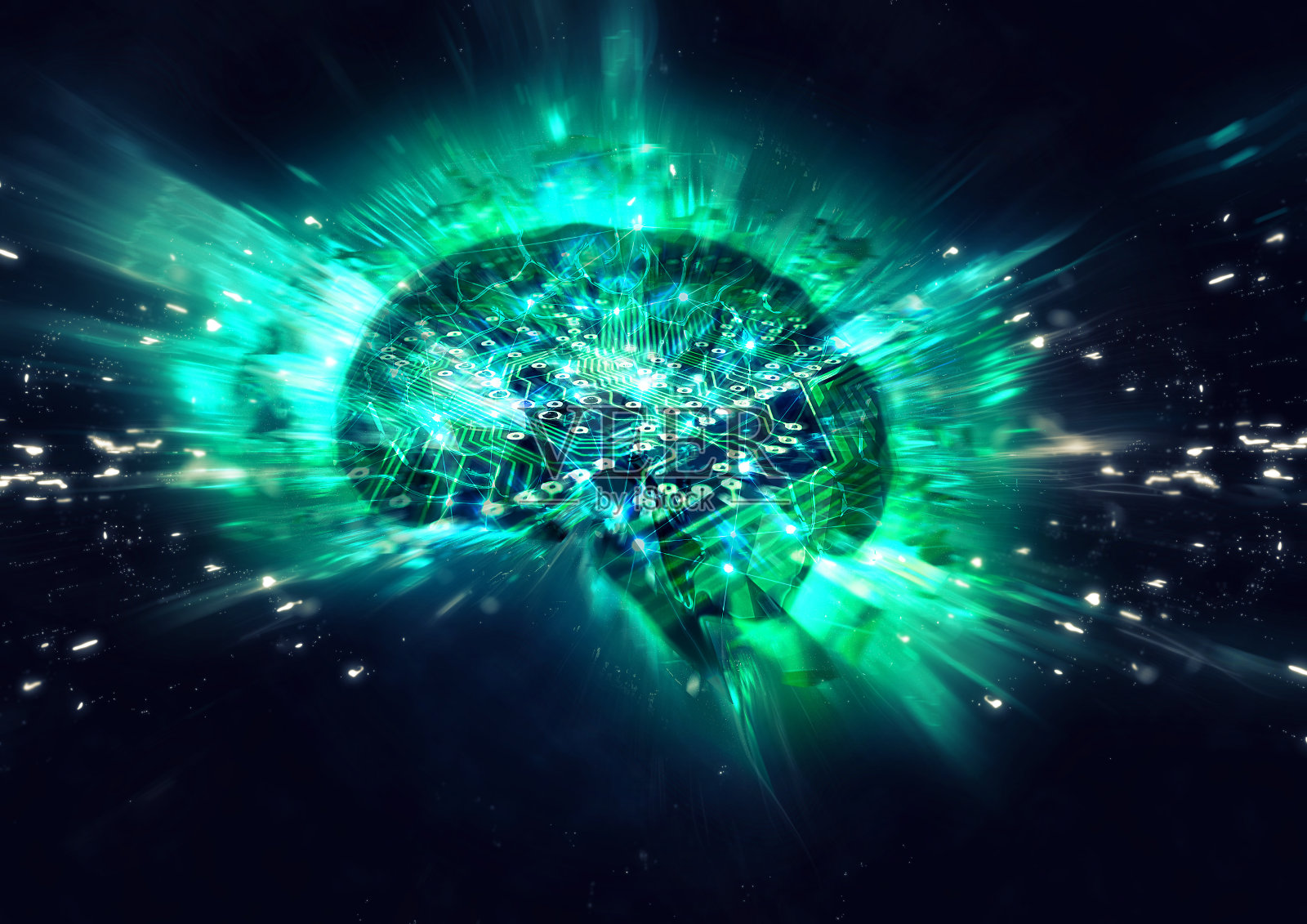 摘要人工智能照片摄影图片