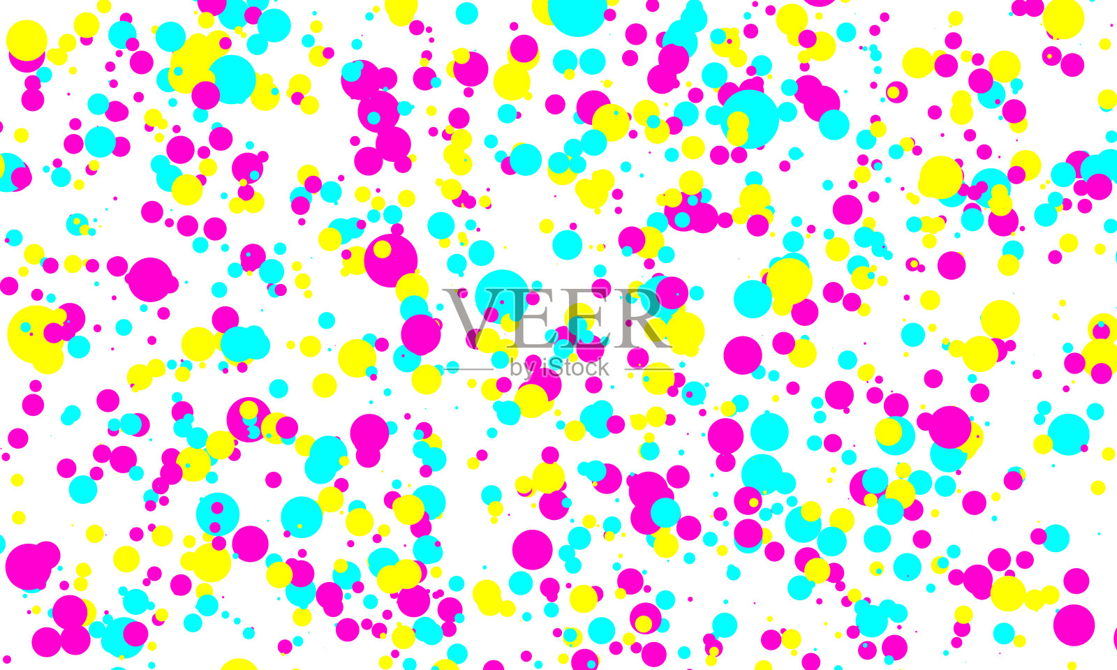 点颜色背景。矢量插图。插画图片素材