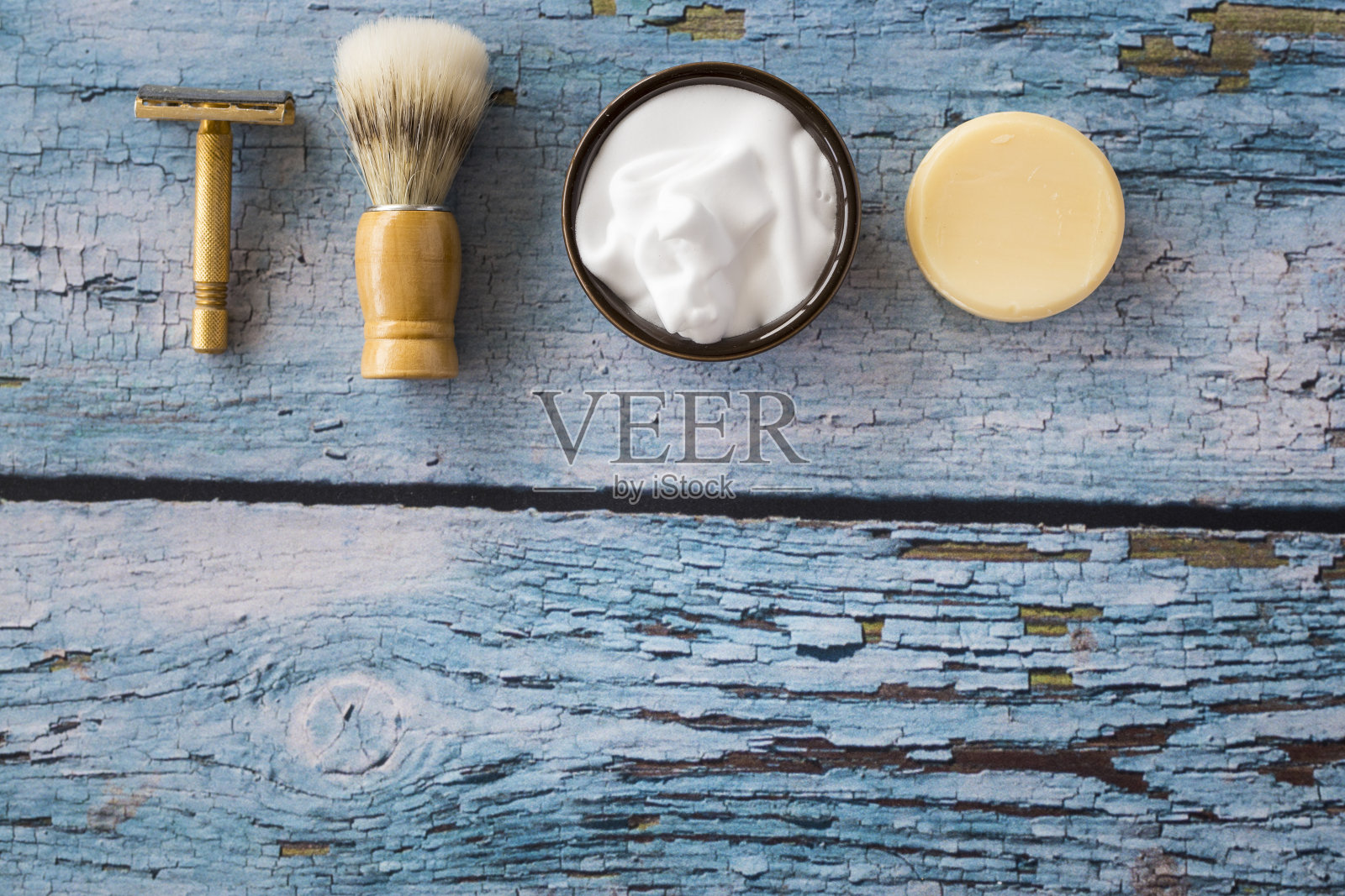 复古理发工具的照片照片摄影图片