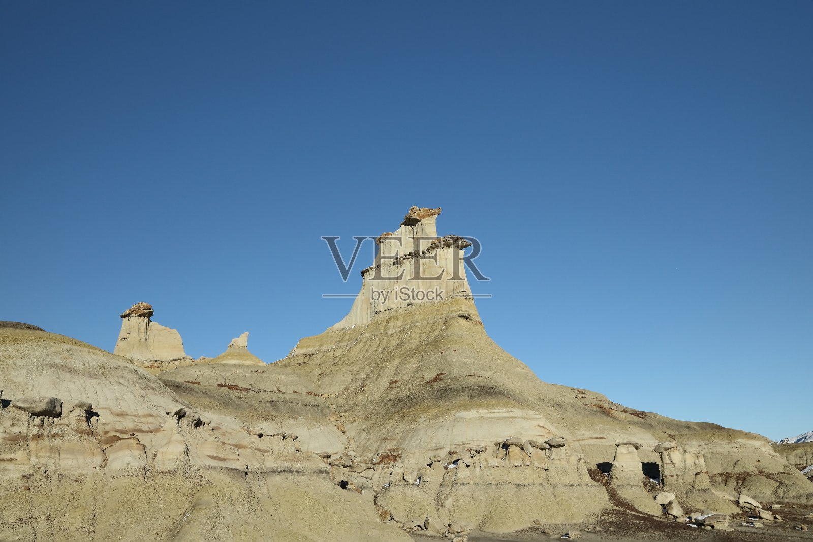 比斯提荒地，德纳津荒野地区，新墨西哥州，美国照片摄影图片