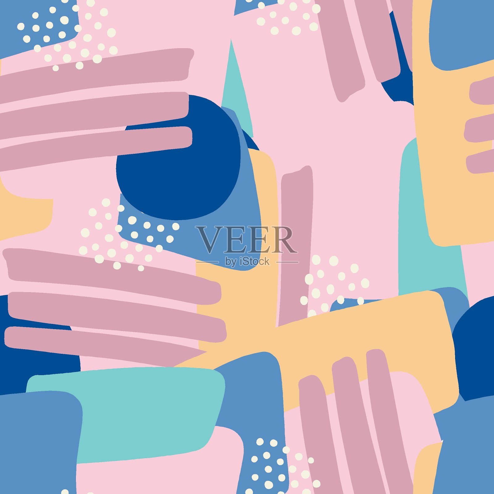 抽象的图案插画图片素材