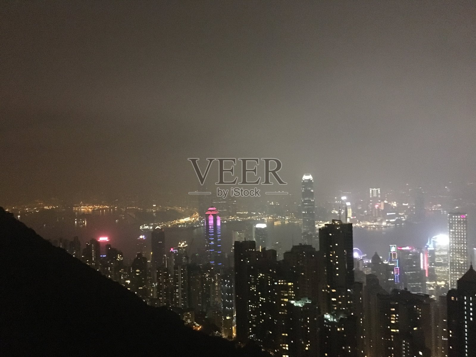 香港维多利亚港的景色照片摄影图片