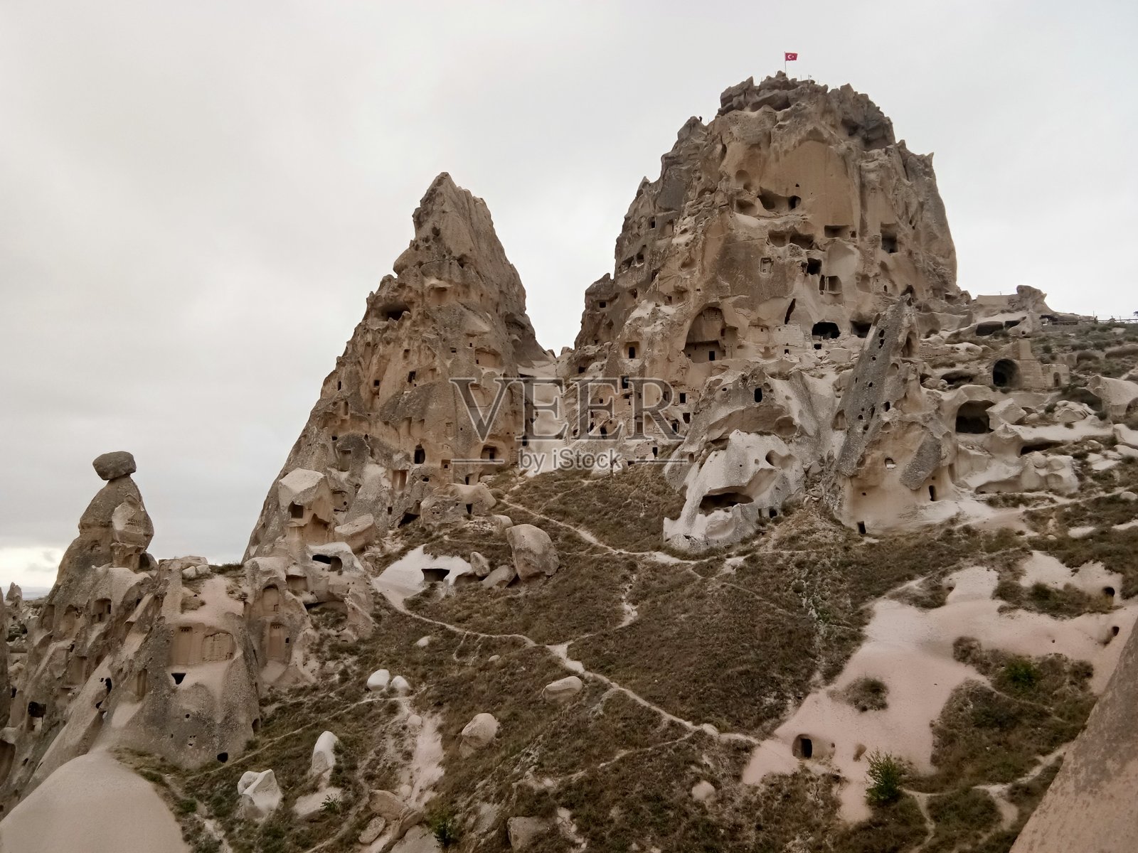 土耳其卡帕多西亚的历史性之旅照片摄影图片