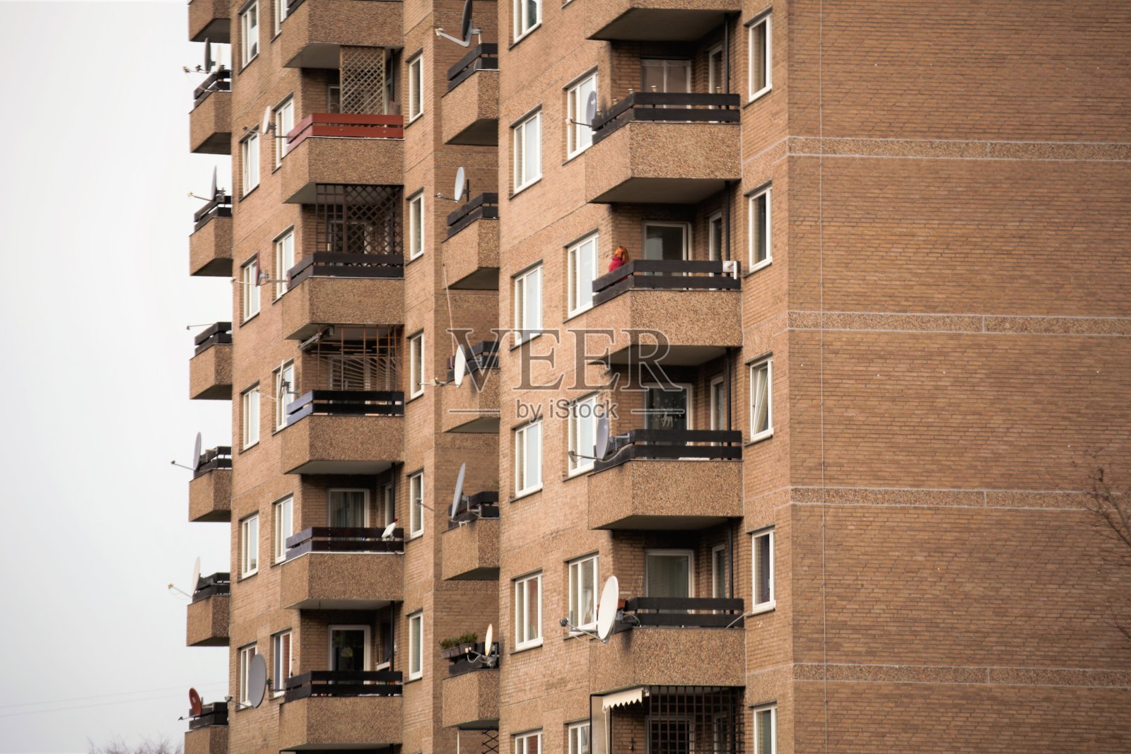 现代建筑立面照片摄影图片