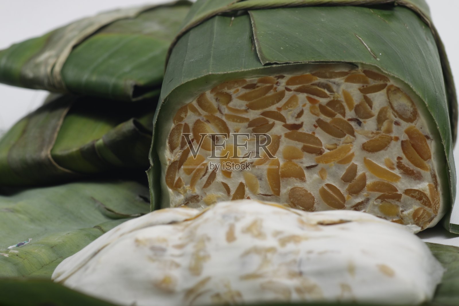 Tempe / tempeh是印度尼西亚的传统食物照片摄影图片