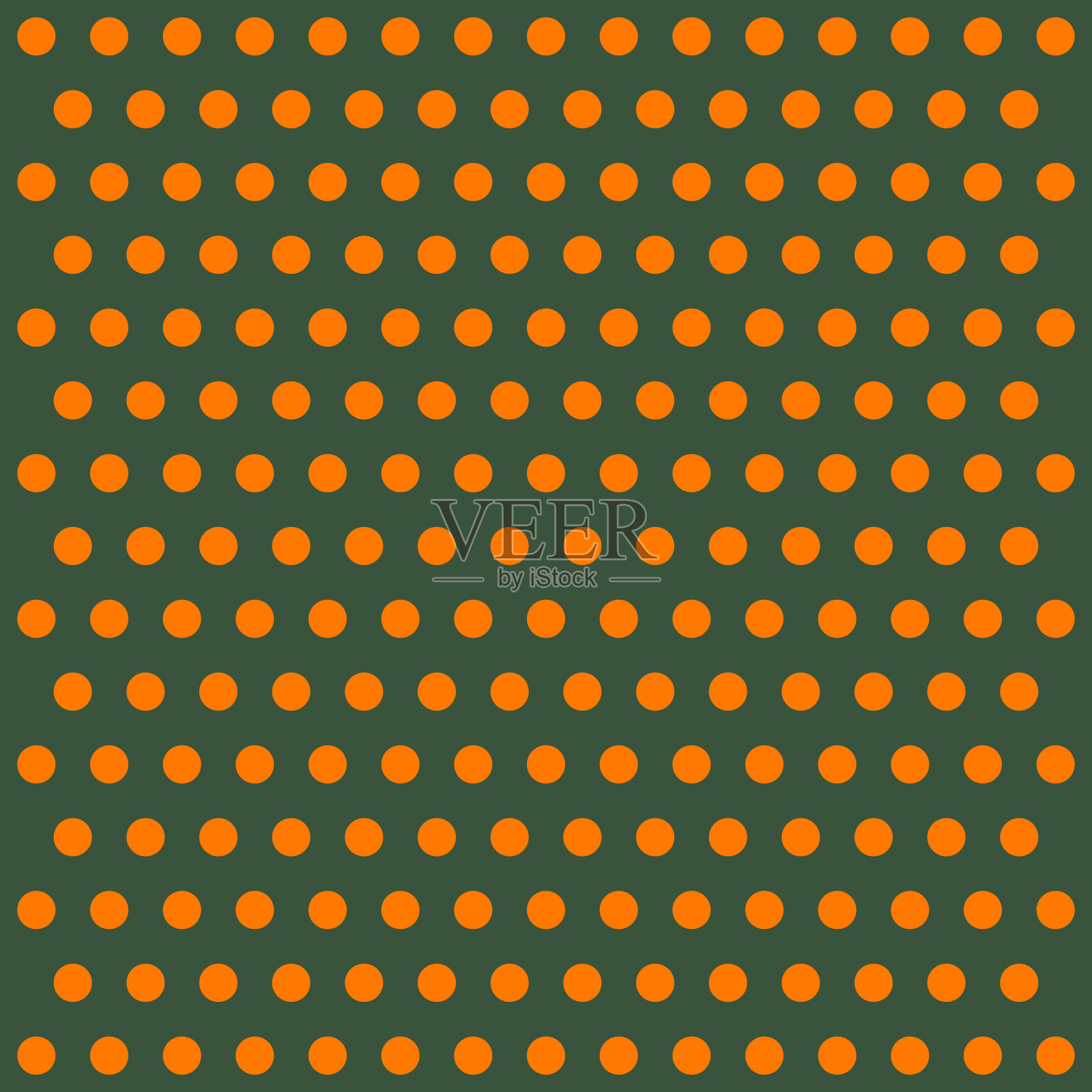 圣帕特里克日图案波尔卡点插画图片素材