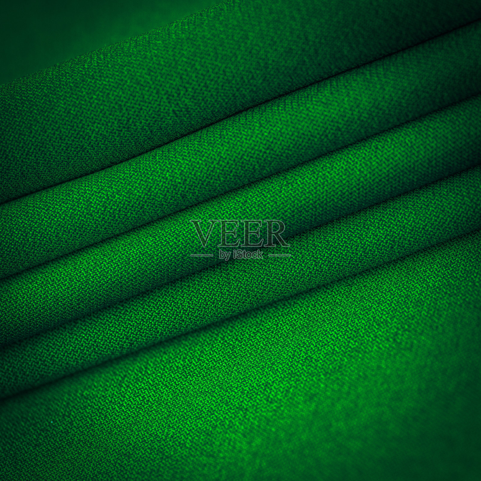 高分辨率背景纹理，丝质绿色面料照片摄影图片