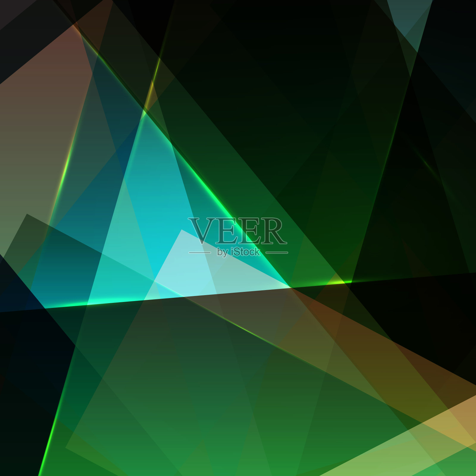 色彩丰富的背景设计理念，向量插画图片素材