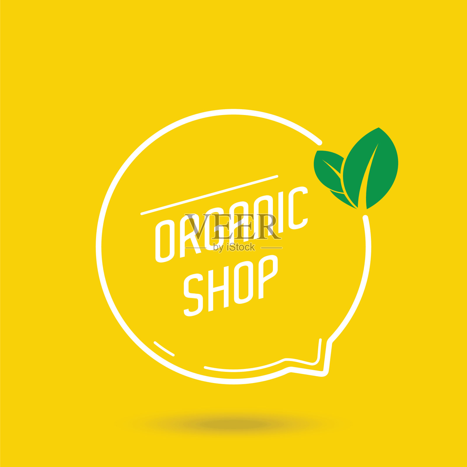 有机食品标签。天然鲜食产品标志。生态农场生物食物载体溢价徽章库存插图插画图片素材