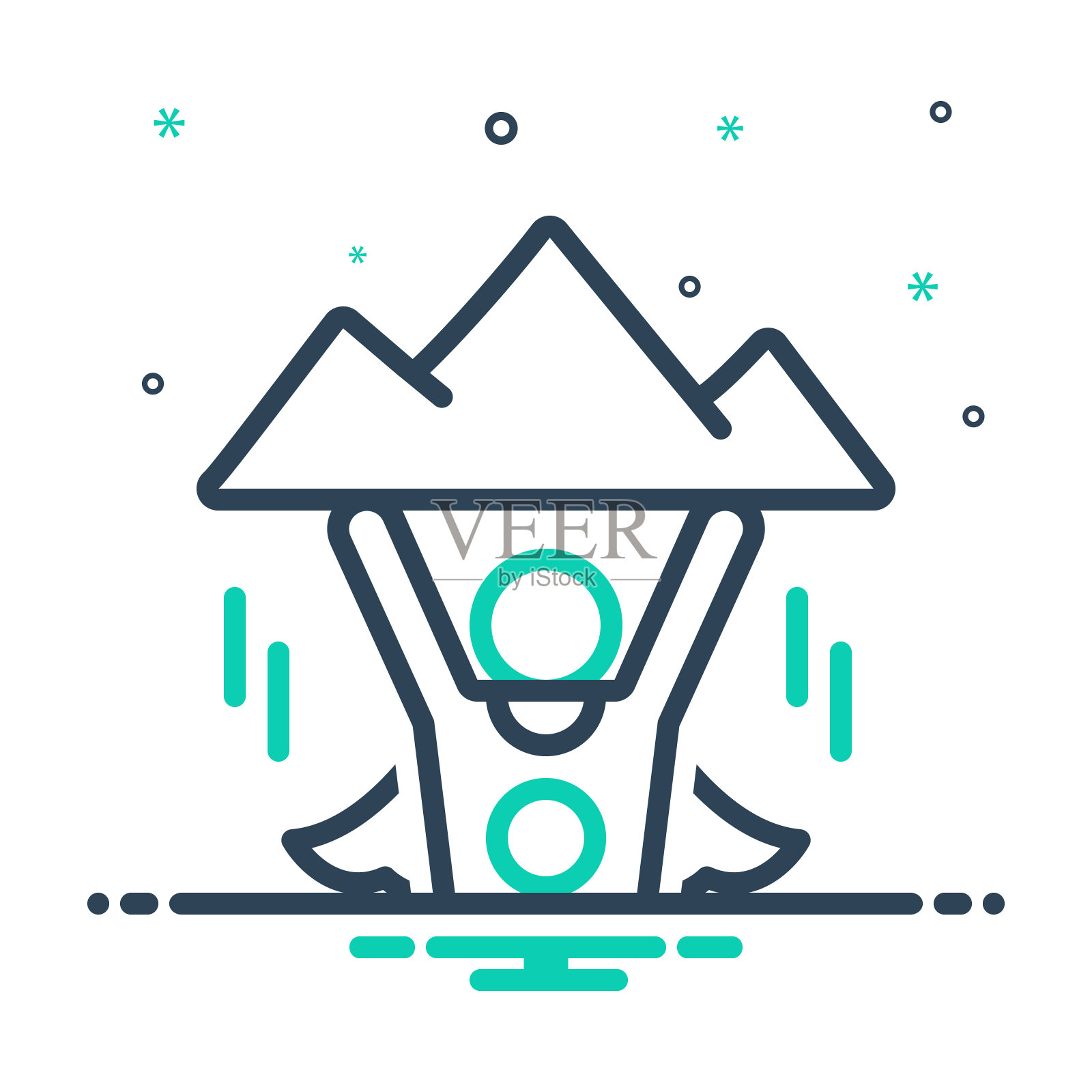 令人难以置信不可思议插画图片素材