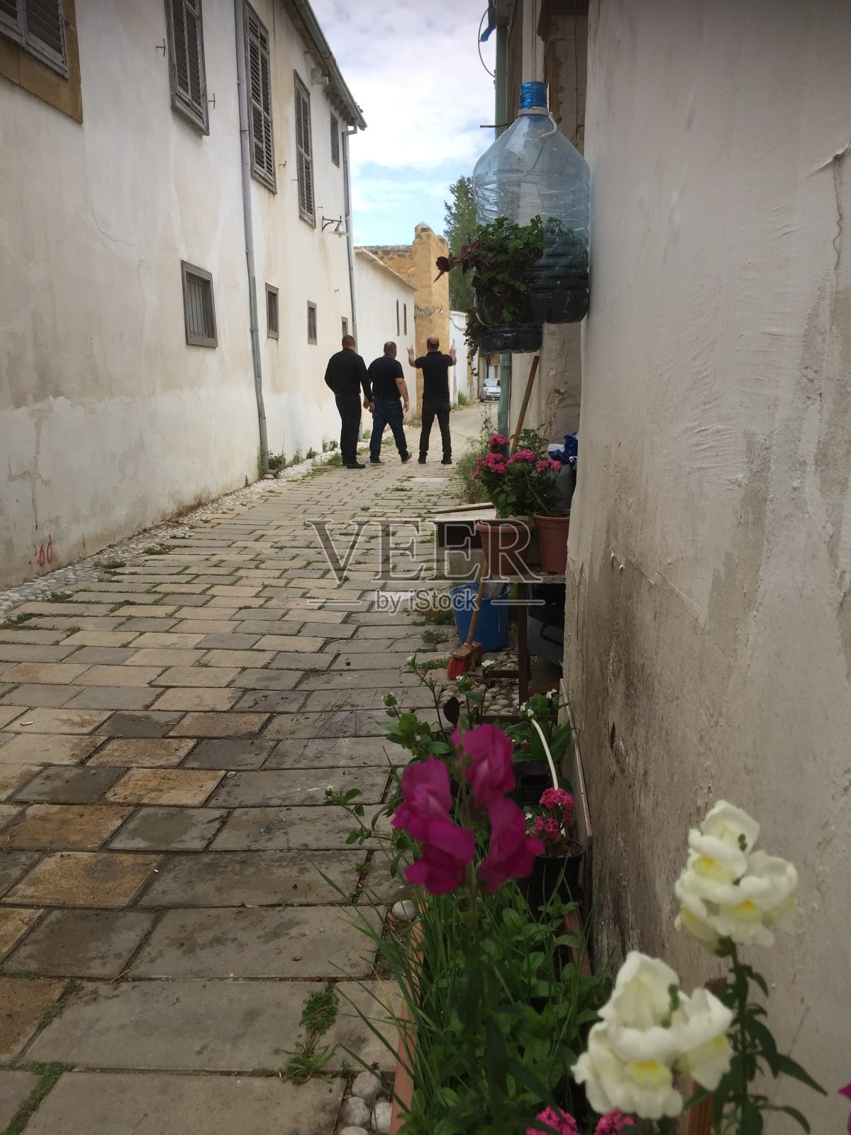 土耳其北塞浦路斯尼科西亚街区旧门合集照片摄影图片