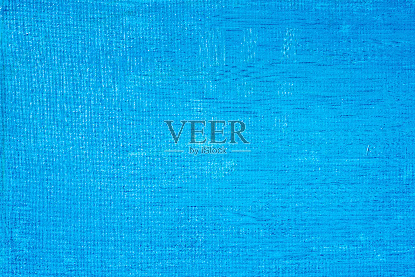 蓝色抽象画用画笔和纹理的水彩油画线在画布的背景照片摄影图片