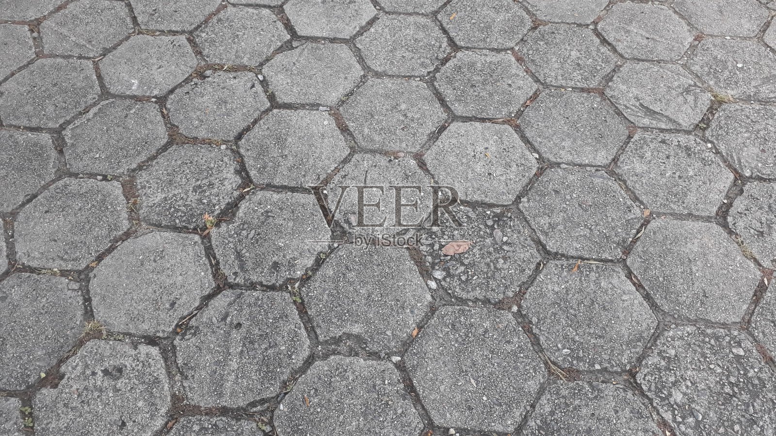 六角地板路面照片摄影图片