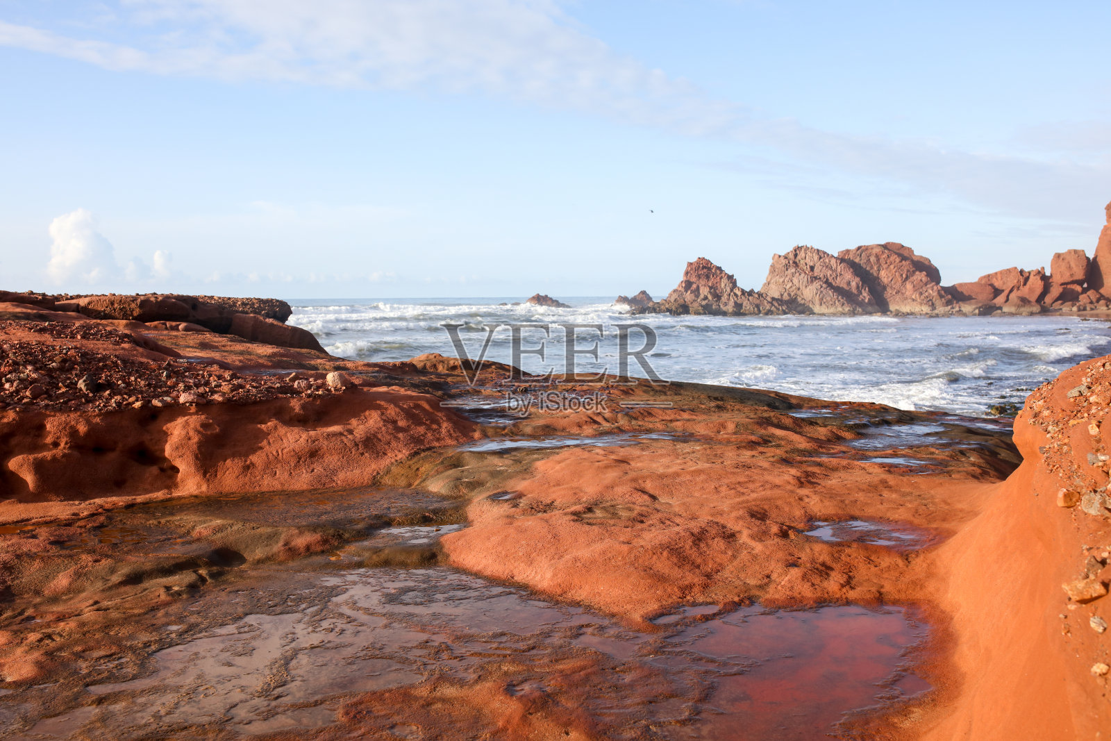 莱齐拉海滩莫罗科照片摄影图片