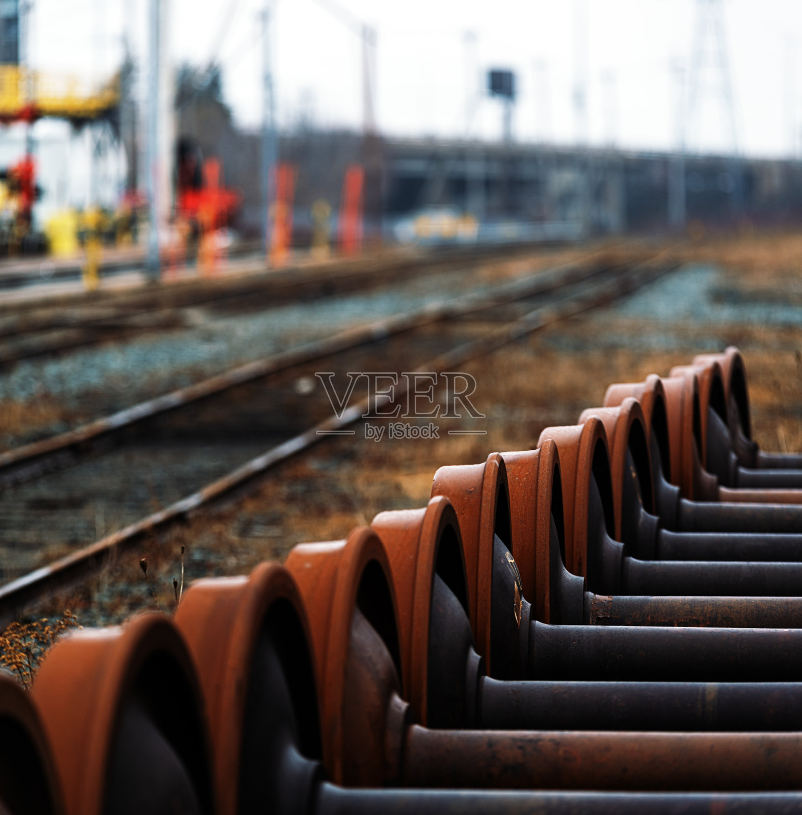 轨道车的轮子照片摄影图片