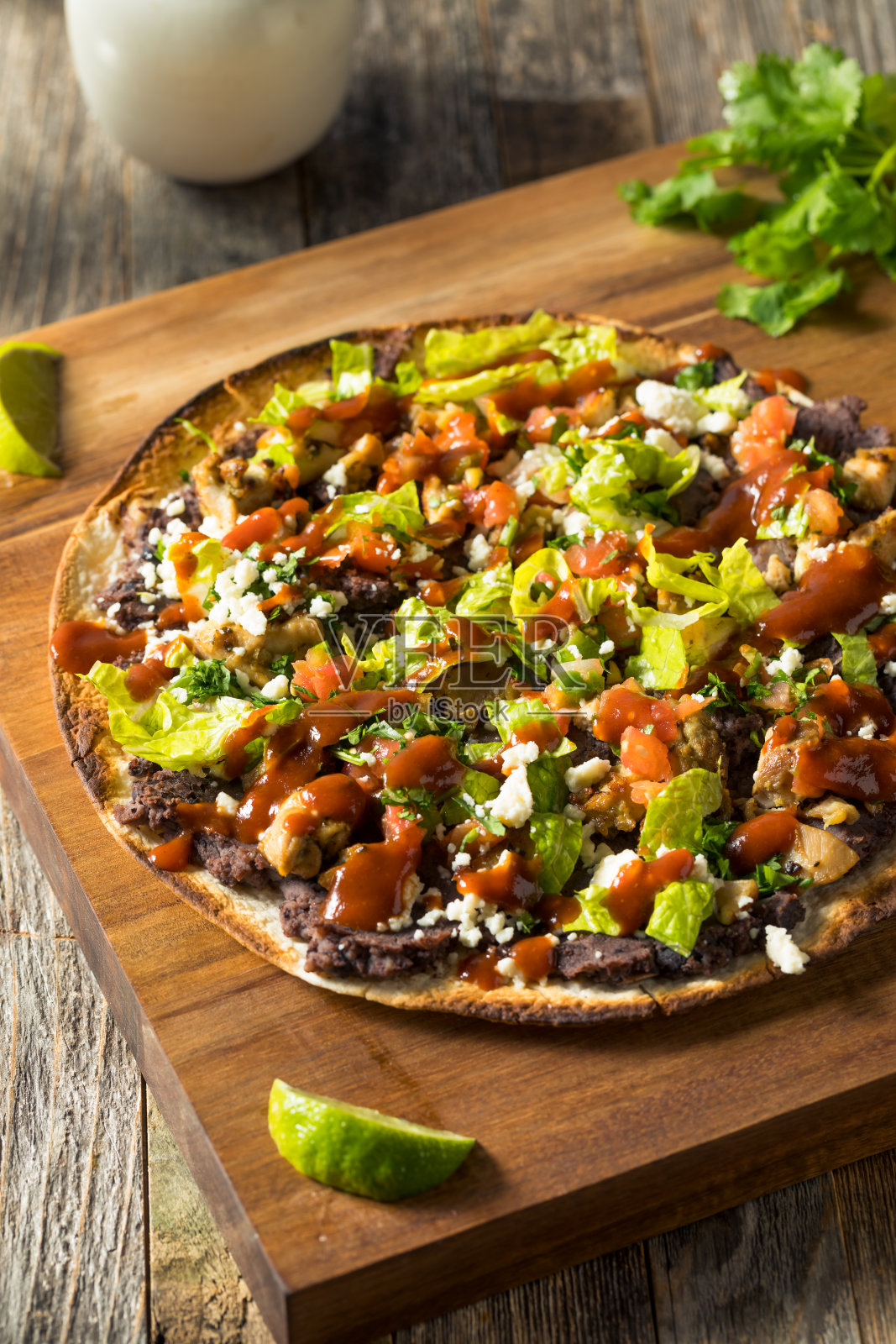 自制鸡肉大吐司达照片摄影图片