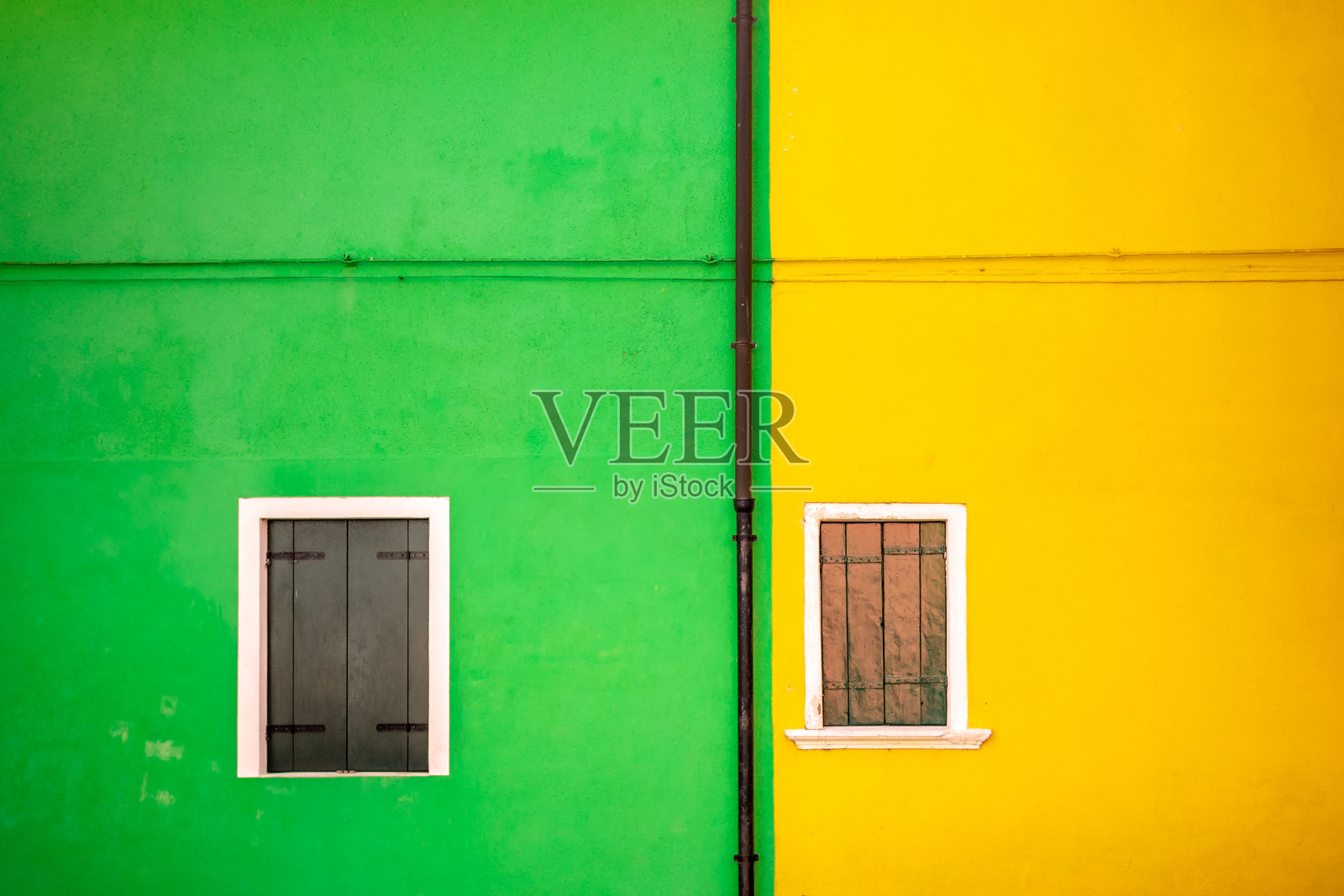 威尼斯门窗照片摄影图片