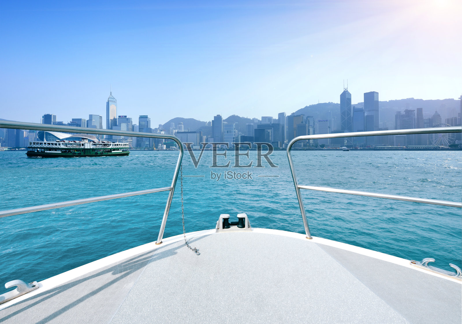 香港天际线，香港照片摄影图片