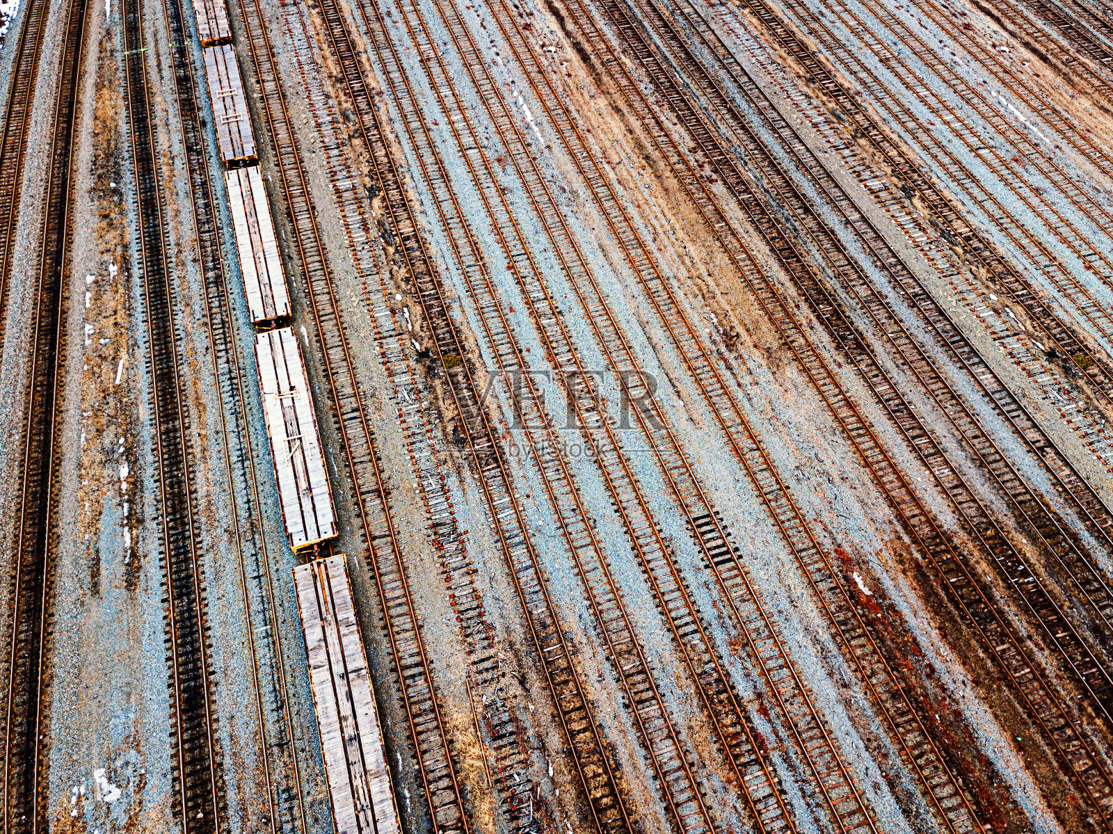 空Railyard照片摄影图片