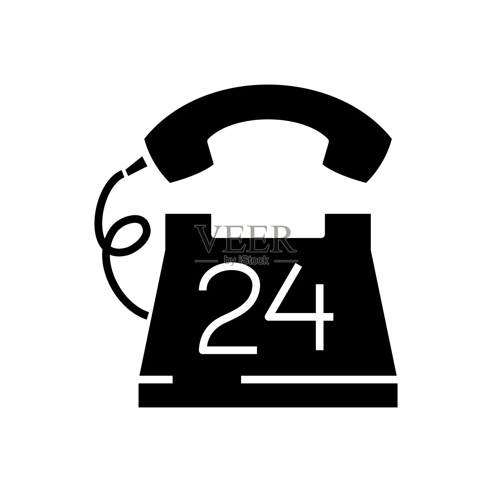 hell中心黑色图标，概念插图，矢量平面符号，象形符号图标素材