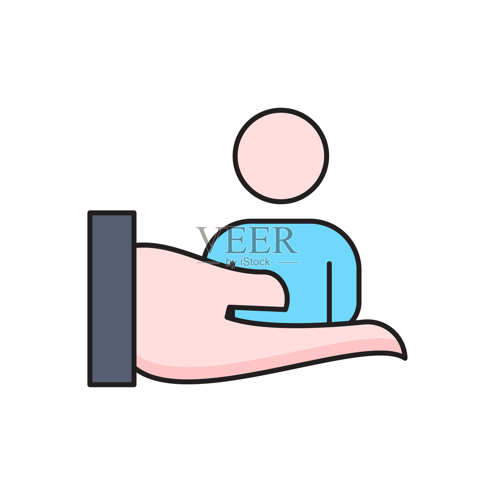 保护插画图片素材