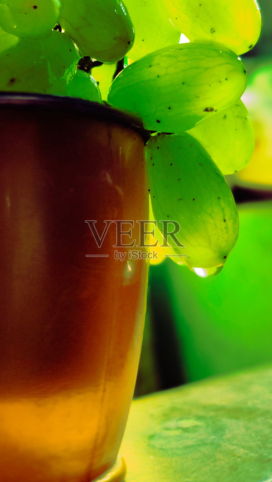 葡萄水果。照片摄影图片