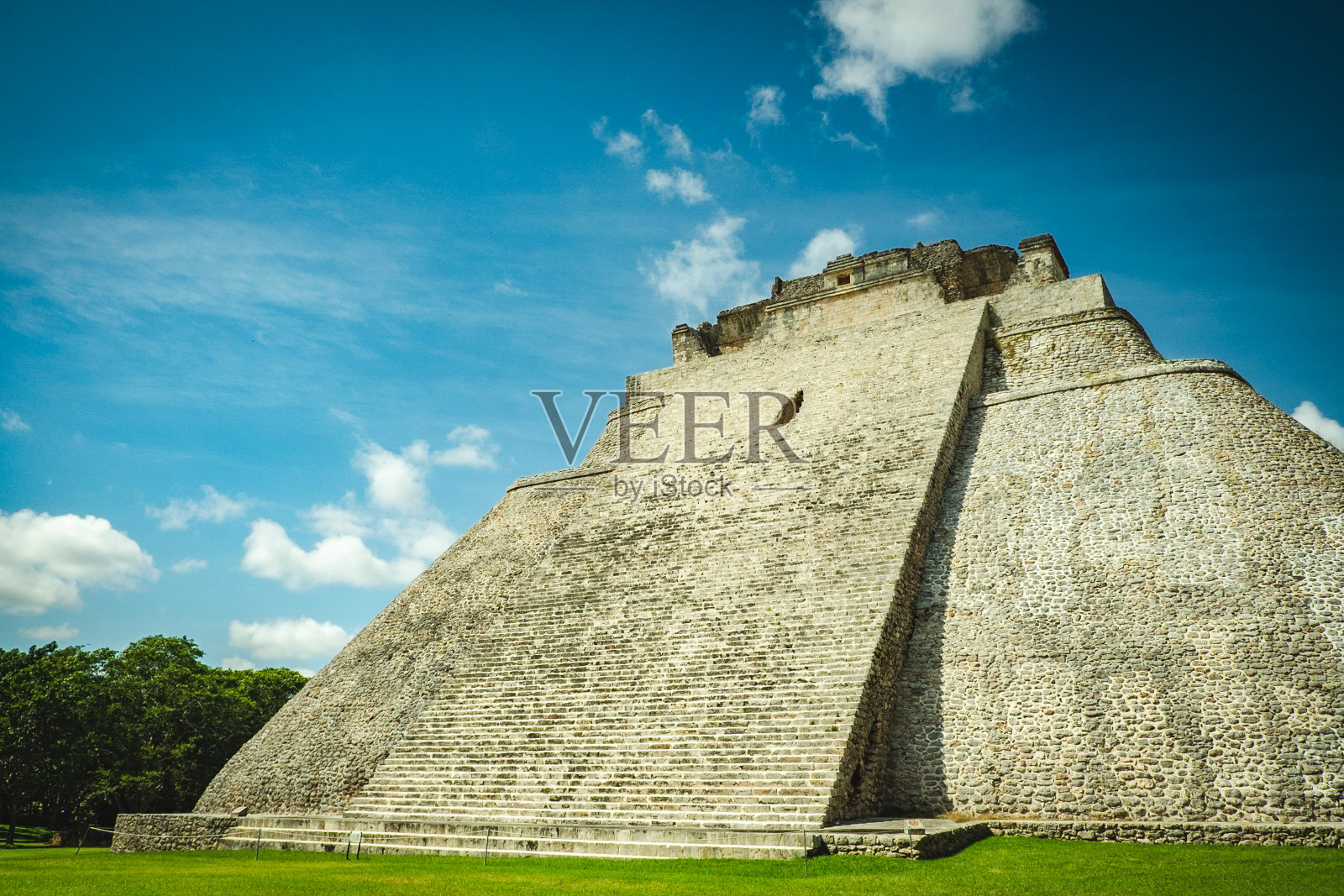 墨西哥梅里达的玛雅遗址“乌斯马尔”照片摄影图片