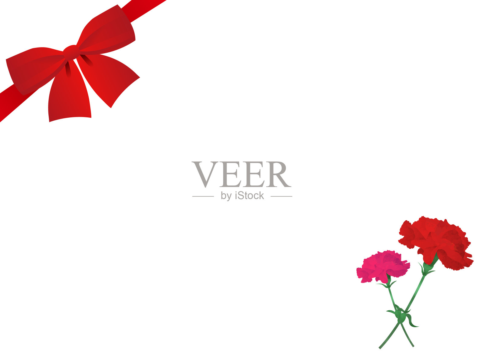 母亲节MessageCard插画图片素材