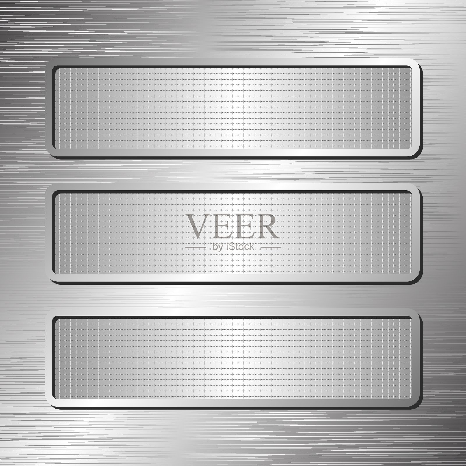 三个横幅设计元素图片