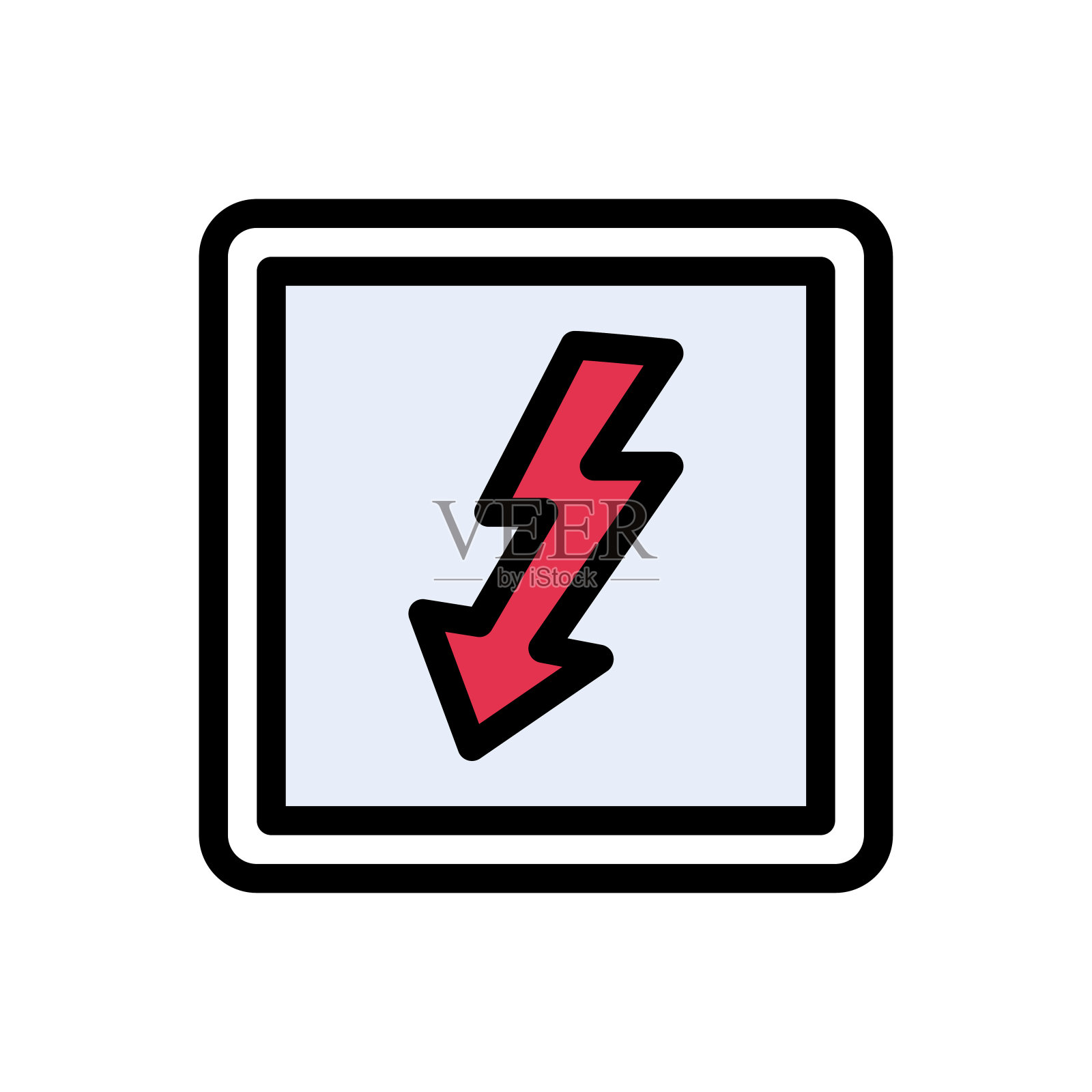 箭头插画图片素材