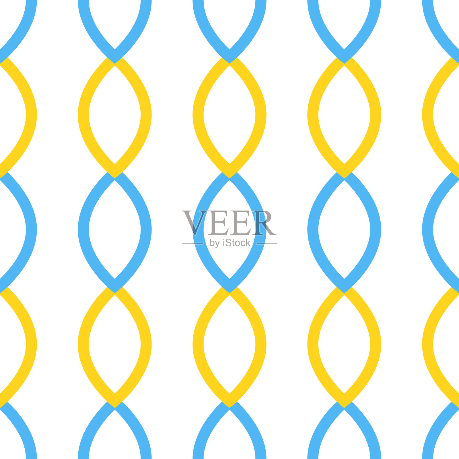 几何无缝模式。摘要向量背景插画图片素材