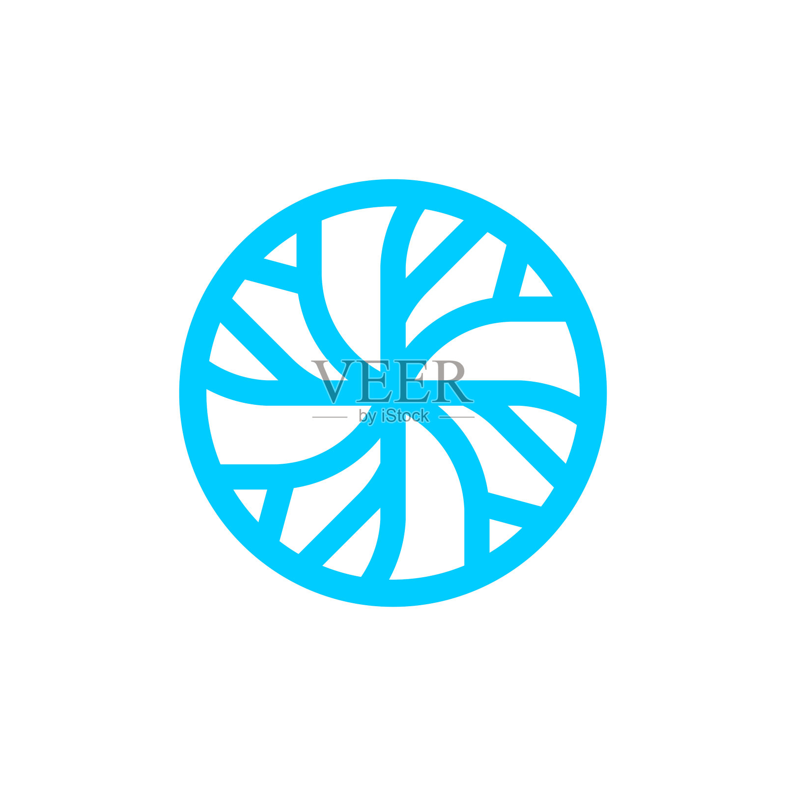 丰富多彩的抽象的标志插画图片素材