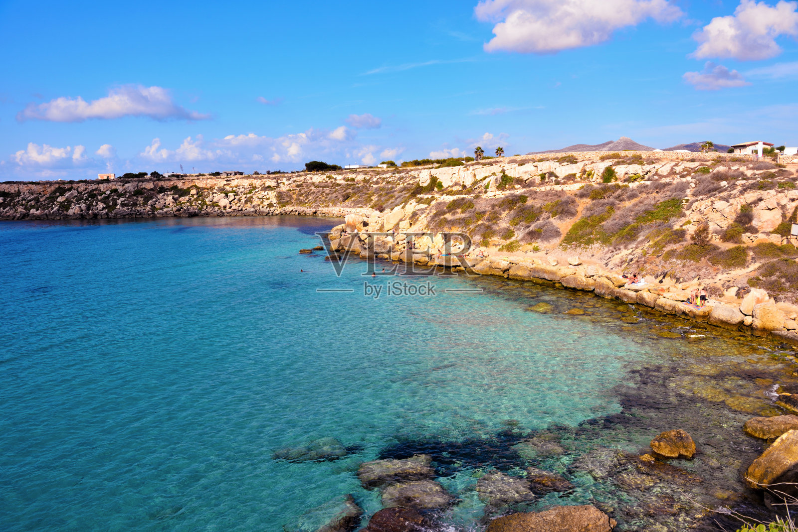 西西里的Favignana岛照片摄影图片