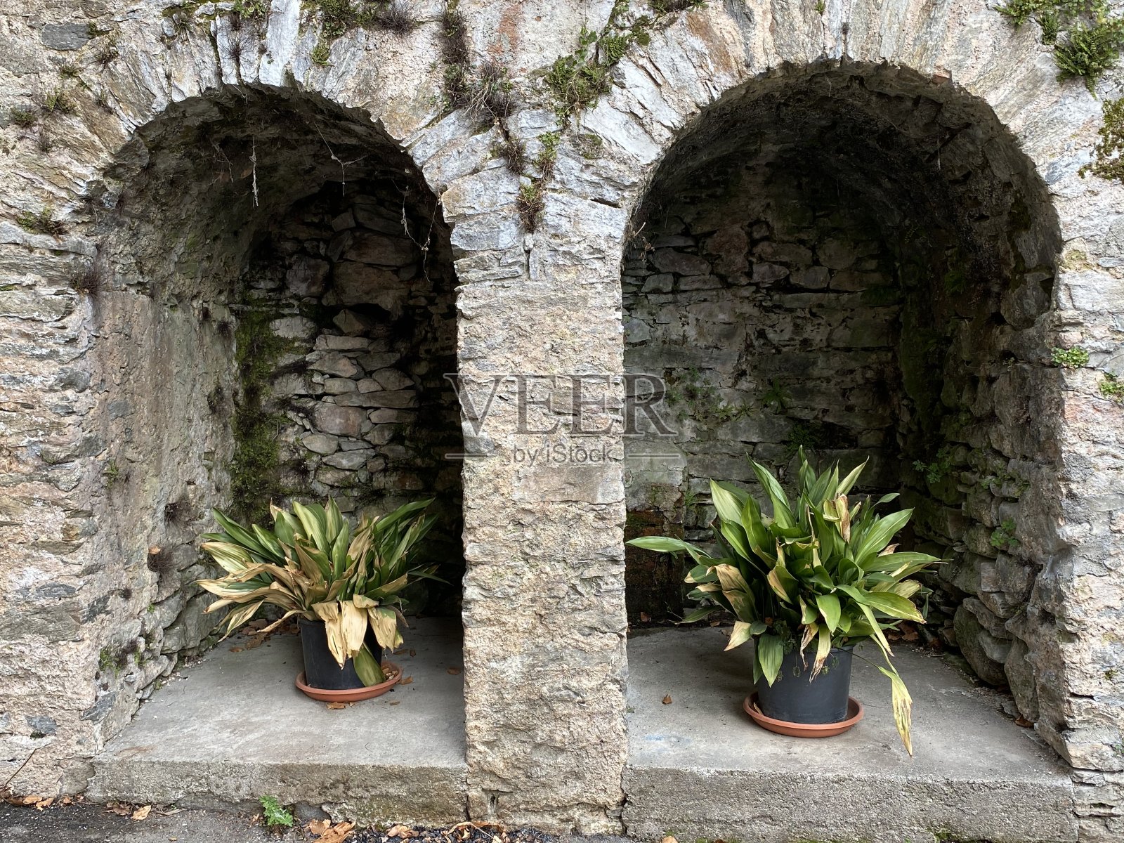 “Mondonico”，意大利北部古老的村庄照片摄影图片