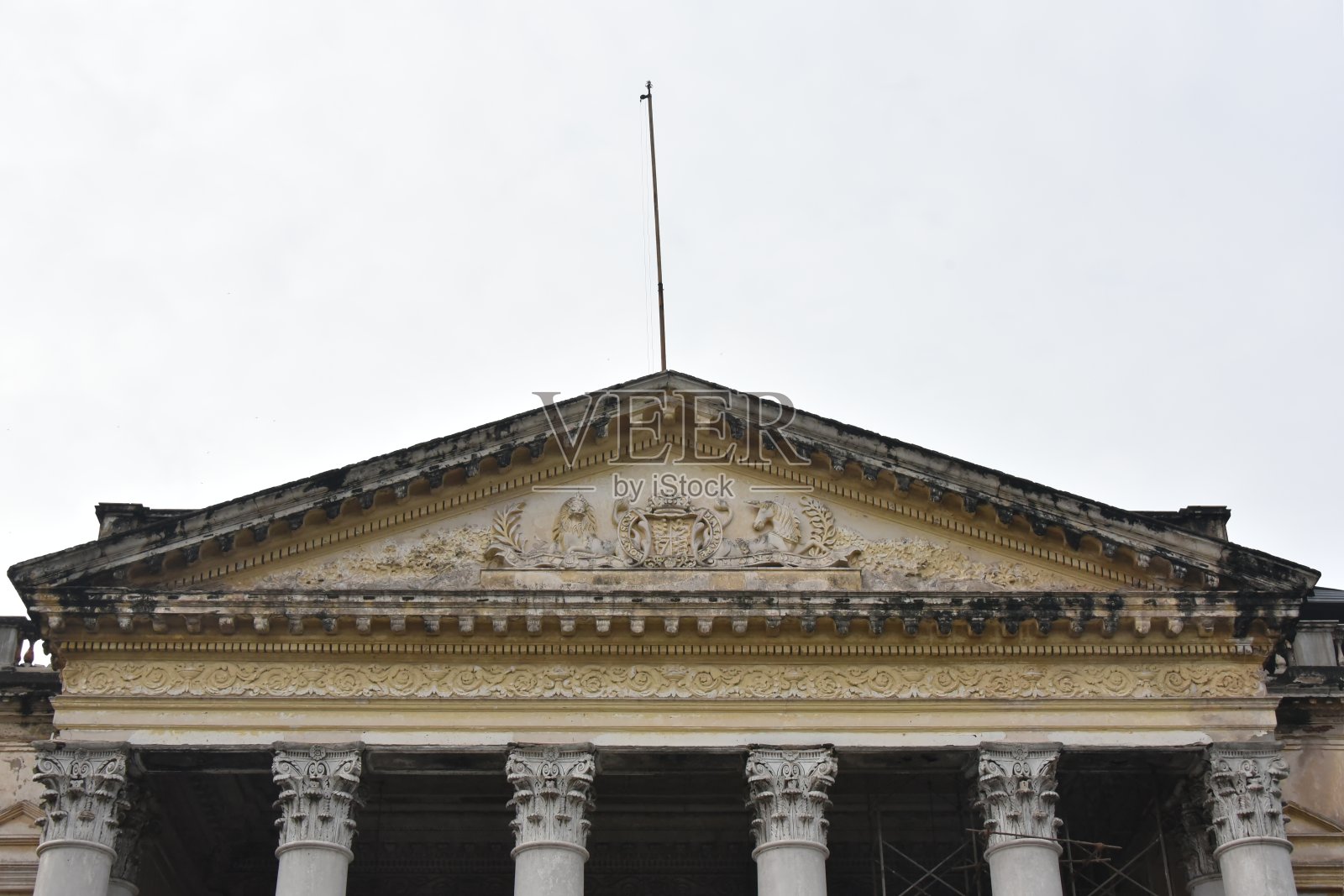 印度特伦甘纳邦海德拉巴英国官邸照片摄影图片