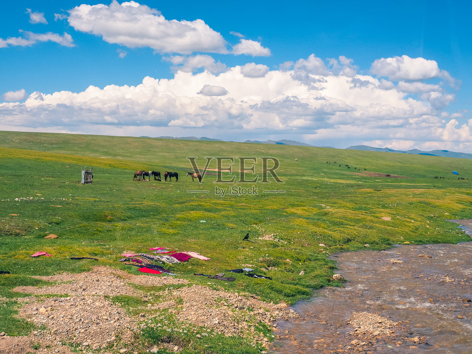 天山山脉，吉尔吉斯斯坦照片摄影图片