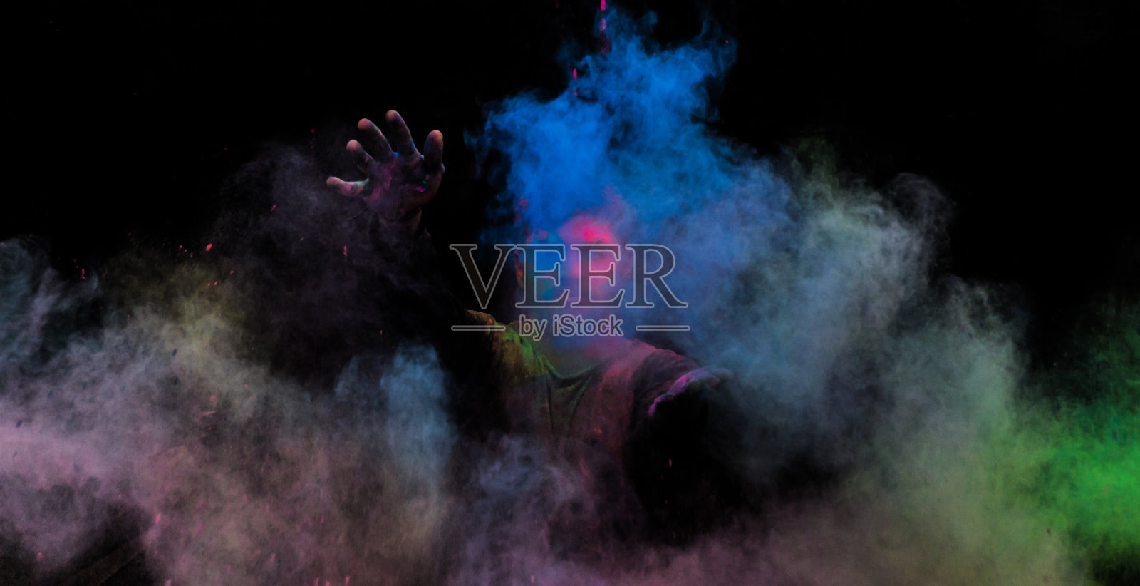 胡里节颜色的男人照片摄影图片