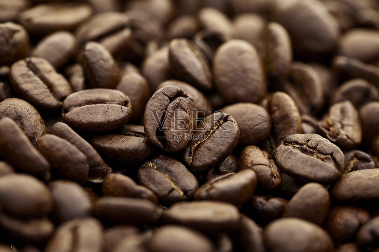 近距离烘焙咖啡豆照片摄影图片