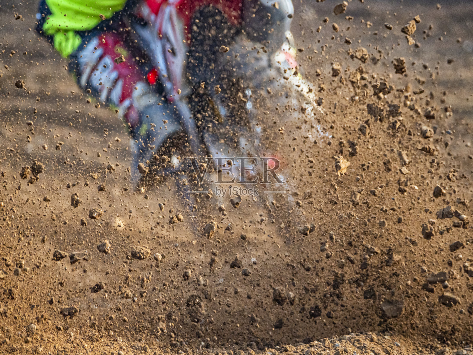 越野摩托车赛道场景照片摄影图片