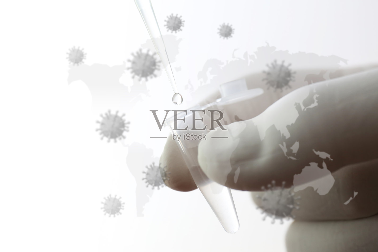 全球流行病和治疗照片摄影图片