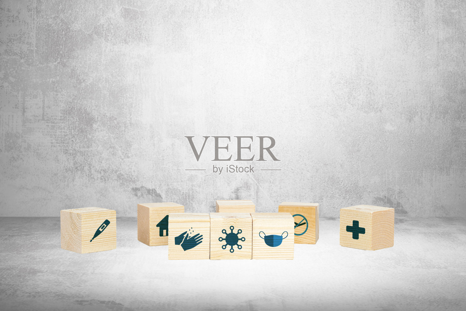 预防冠状病毒。照片摄影图片