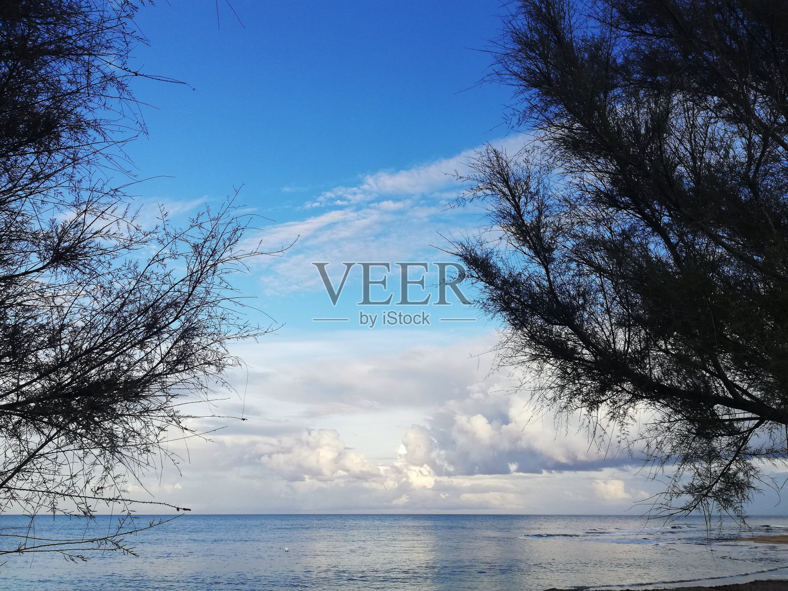 海和天空照片摄影图片