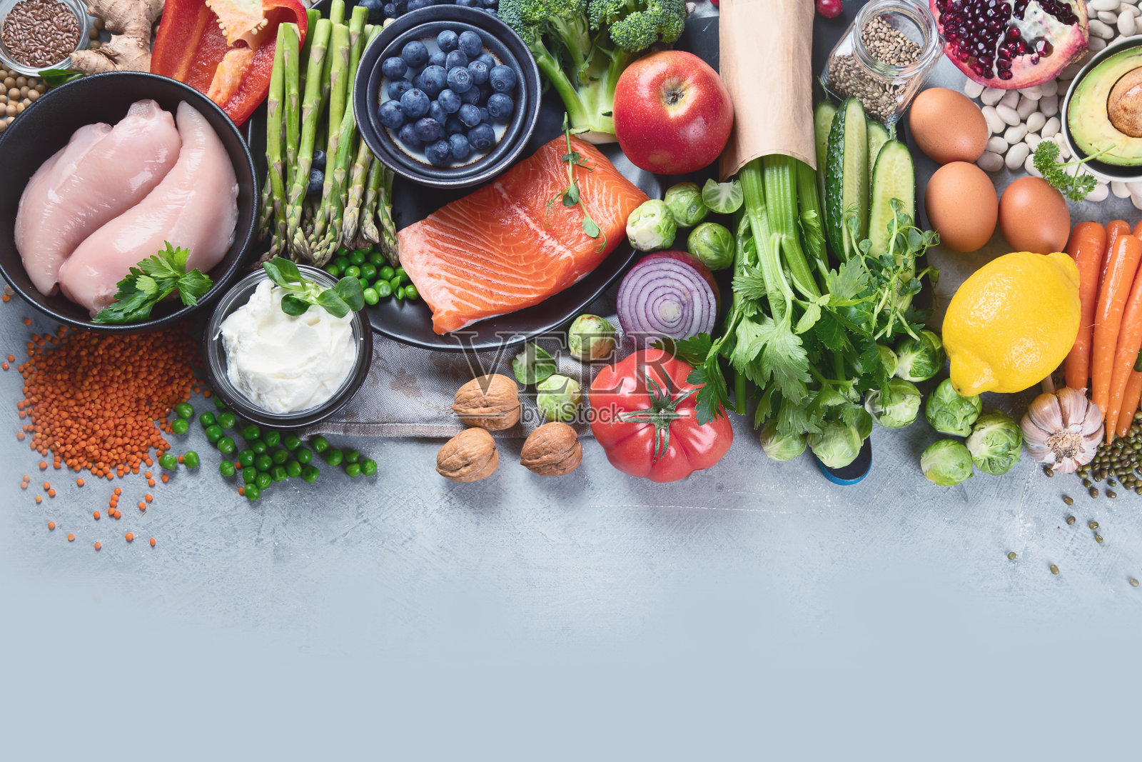 健康的食物选择照片摄影图片